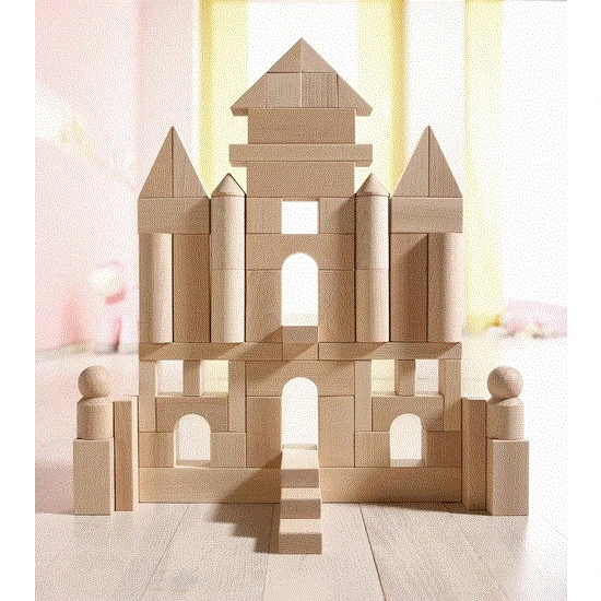 Haba Holzbausteine Gr.Grundpackung 60 Teile 4 Haba Holzbausteine Gr.Grundpackung 60 Teile – Bild 2