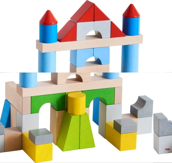 Haba Bausteine Große Grundpackung Bunt, 43 Teilig 3 Haba Bausteine Große Grundpackung Bunt, 43 Teilig