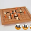 Gerhards Fendo Spielbrett Buche 25x25cm, 2 Spieler, Alter: 10+ -Kinder Spiel Waren 114 52001876 600x600