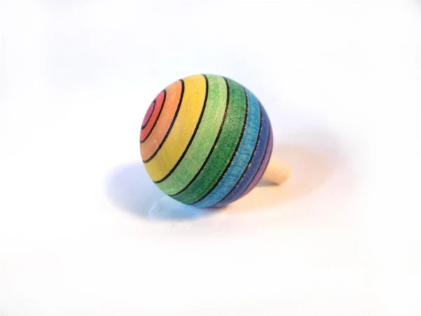 Mader Umdrehkreisel Streifen Aus Der Kreiselmanufaktur 4 Mader Umdrehkreisel Streifen Aus Der Kreiselmanufaktur – Bild 2