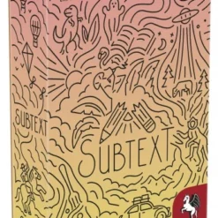 Pegasus Spiele Brettspiel Subtext (Edition Spielwiese)