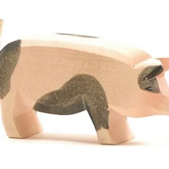 Ostheimer Schwein Gefleckt Kopf Hoch