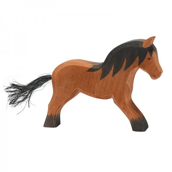 Ostheimer Kaltblutpferd Holzfigur 3 Ostheimer Kaltblutpferd Holzfigur