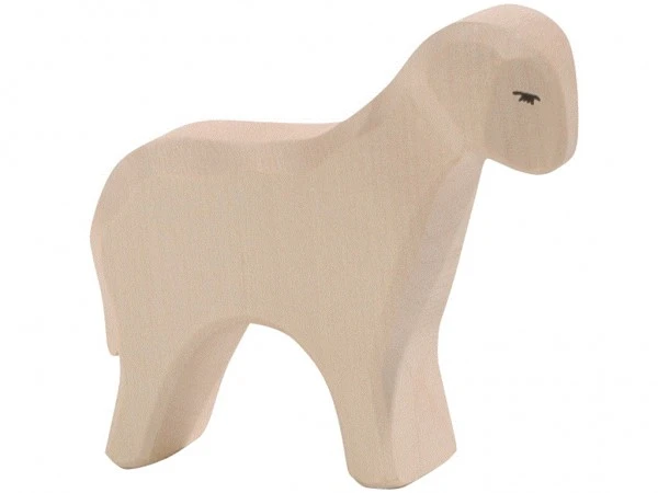 Ostheimer Schaf Stehend Holzfigur
