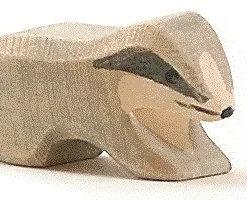 Ostheimer Dachs Klein Holzfigur