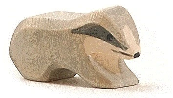 Ostheimer Dachs Klein Holzfigur 3 Ostheimer Dachs Klein Holzfigur