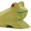 Ostheimer Frosch Sitzend Holzfigur