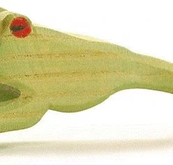 Ostheimer Frosch Springend Holzfigur