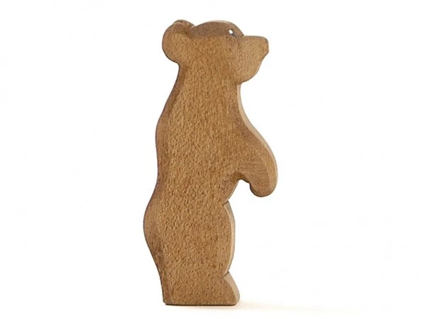 Ostheimer Bär Klein Stehend Holzfigur 3 Ostheimer Bär Klein Stehend Holzfigur