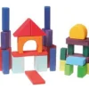 Grimms 30 Geo Bauklötze Bunt 1 Cm, 2 Cm Und 4 Cm Stärke