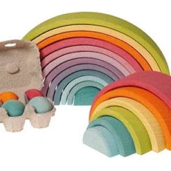 Grimms Regenbogen Pastell, 6 Teile -Kinder Spiel Waren 322 10701 b 600x600