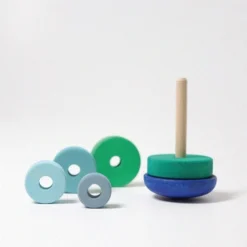 Grimms Steh-auf Scheibenturm Blau -Kinder Spiel Waren 322 11012 b 600x600