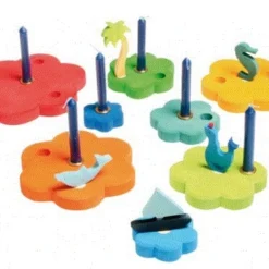 Grimms Scheibenturm Blumen, 9tlg. -Kinder Spiel Waren 322 11070 b 600x600