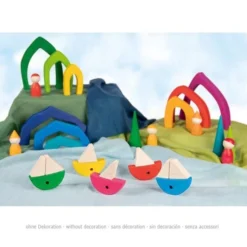 Goki Legespiel Und Bausteinkasten 6 Bunte Fische -Kinder Spiel Waren 90458472 s 600x600