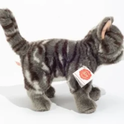 Hermann Teddy Katze Stehend Grau Getigert 20 Cm -Kinder Spiel Waren 918226 Seite 600x600