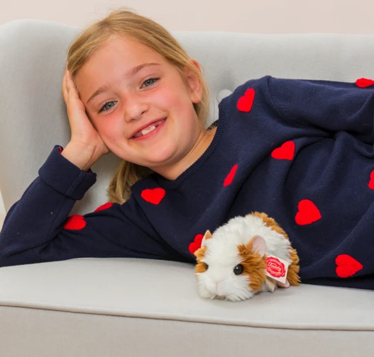 Hermann Teddy Meerschweinchen Gold/weiß 18 Cm Stofftier 4 Hermann Teddy Meerschweinchen Gold/weiß 18 Cm Stofftier – Bild 2