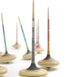 Mader Holzkreisel Ara Gestreift Grafit