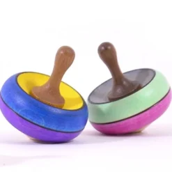 Mader Holzkreisel Confetti In Verschiedenen Farbkombinationen Aus Der Kreiselmanufaktur