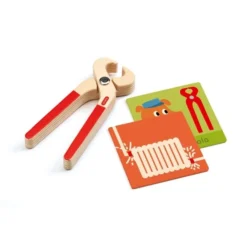 Djeco Werkzeugkasten Super Bricolo -Kinder Spiel Waren DJ06500 c 600x600