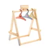 Djeco Puppen Kleiderständer & 3 Kleiderbügel Collection Pomea -Kinder Spiel Waren DJ07861 Puppen Kleiderstaender 1 600x600