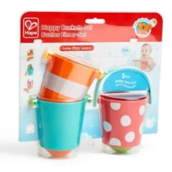 Hape Badespielzeug Buntes Eimerset -Kinder Spiel Waren E0205 2 600x600