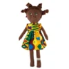 Little Ashé Stoffpuppe Inami -Kinder Spiel Waren INAMI Puppe stoffpuppe kinderpuppe biostoff kinderspielzeug 45cm inami kente kleid f 600x600