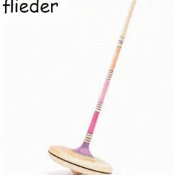 Mader Holzkreisel Ara Gestreift Flieder